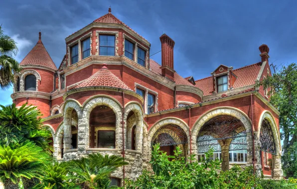 Картинка USA, США, музей, архитектура, Texas, Техас, architecture, Galveston