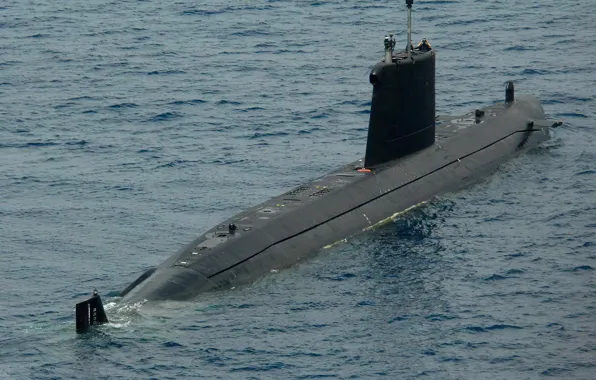 Картинка лодка, подводная, класса, Агоста, (S-74), Submarino Tramontana, ВМС Испании