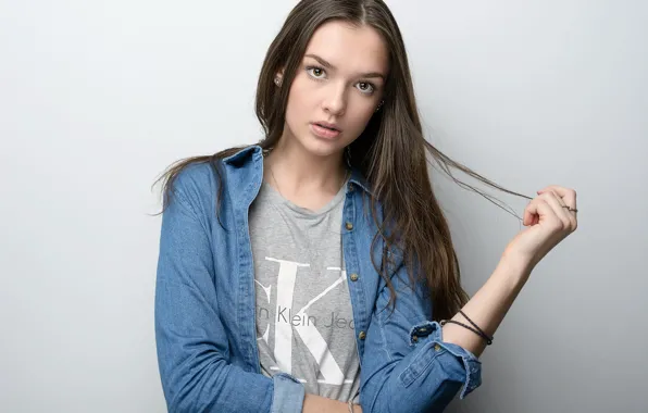 Картинка взгляд, лицо, девушка, Emma