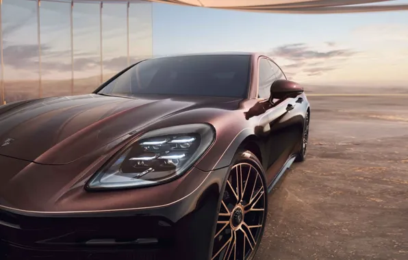 Porsche, Panamera, Turbo, 2024, Porsche Panamera Turbo Sonderwunsch, Avium Metallic, Leblon Violet Metallic, Sonderwunsch