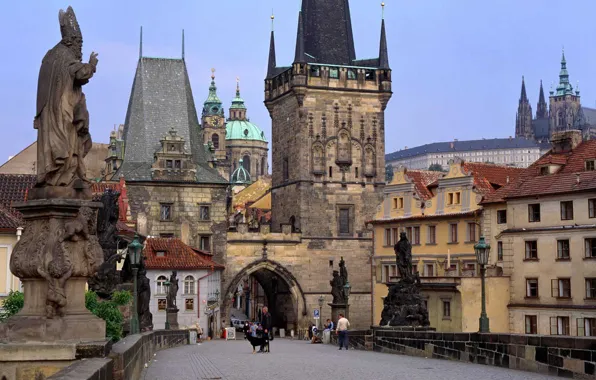 Картинка Мост, Прага, Чехия