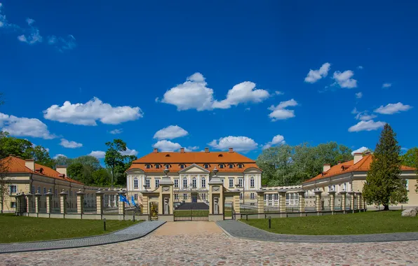 Архитектура, путешествие, история, дворец воловичей, святск