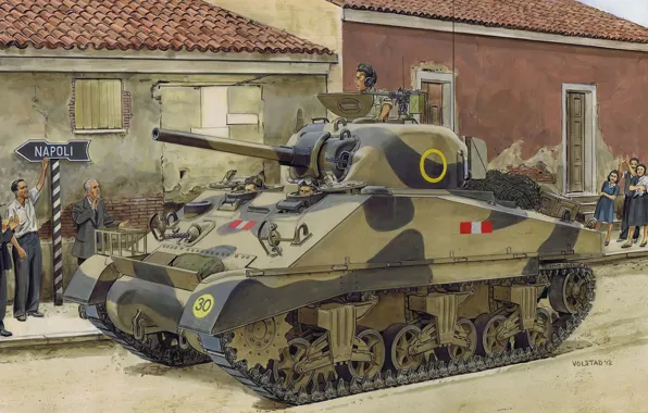 Картинка танк, СССР, средний, очередь, Sherman, Британский, программе, первую