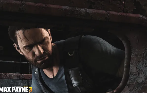Взгляд, game, rockstar games, Max Payne 3, Макс Пейн