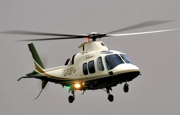 Картинка небо, helicopter, восьмиместный вертолет, Agusta A109S Grand