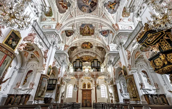 Картинка Австрия, церковь, собор, монастырь, Гарстен, Stiftskirche Garsten