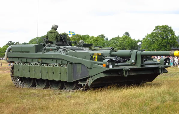 Stridsvagn, С-танк, Strv 103, шведский танк