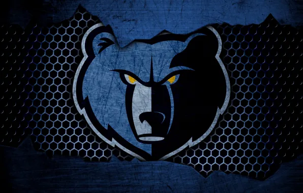 Wallpaper, sport, logo, basketball, NBA, Memphis Grizzlies