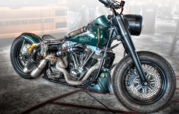 Картинка дизайн, стиль, фон, HDR, мотоцикл, форма, байк, Harley-Davidson