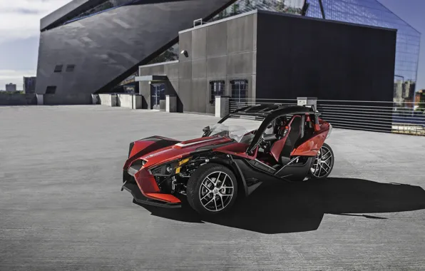 Beautiful, comfort, hi-tech, Polaris, Slingshot, tecnology, sporty, tricycle