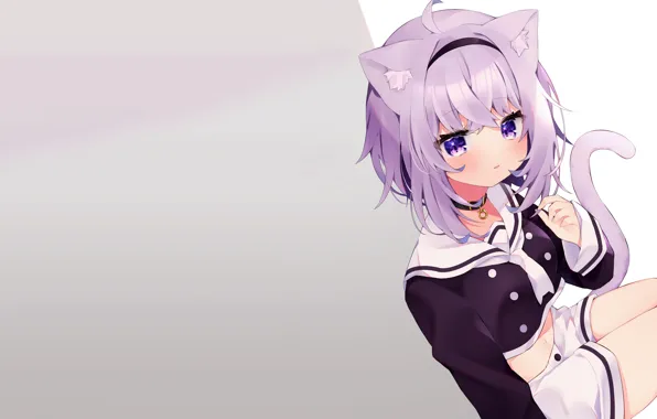 Girl, sexy, anime, beautiful, short hair, purple eyes, pretty, attractive