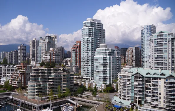 Картинка city, город, Canada, Vancouver