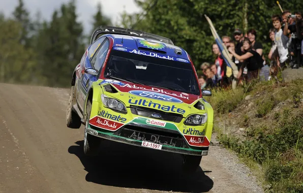 Ford, Лес, Скорость, Люди, Форд, Гонка, Focus, WRC