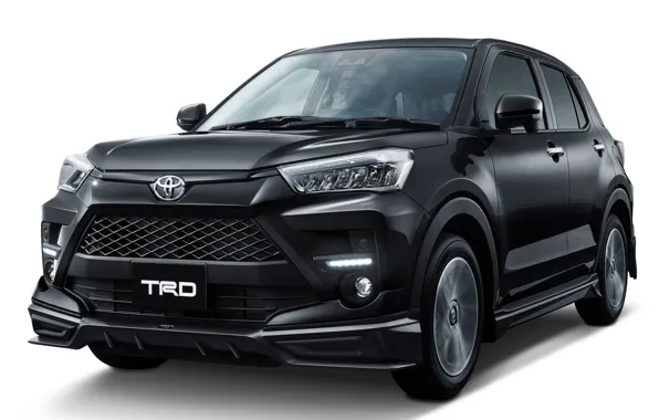 Белый фон, экстерьер, Тойота, TRD, Toyota Racing Development, Toyota Raize