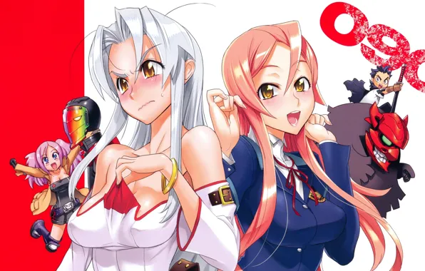 Girl, sword, hitman, woman, anime, chibi, katana, pretty