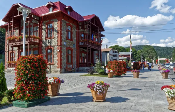 City, город, улица, дома, архитектура, architecture, building, Romania