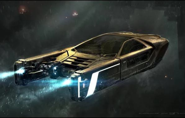 Кино, транспорт, Concept Art, Blade Runner 2049