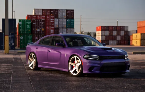 Картинка srt, dodge, charger, hellcat, 2015