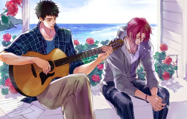 Matsuoka Rin, Free!, Yamazaki Sosuke, Shabasuchan
