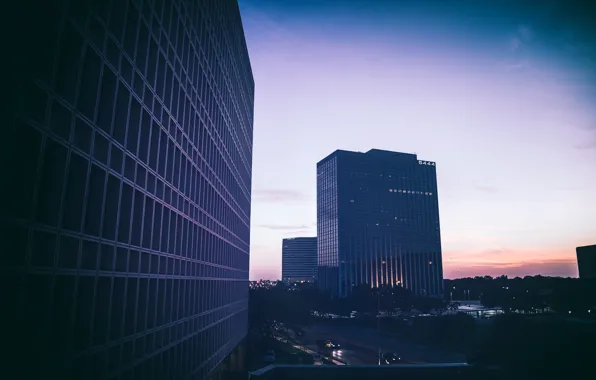 Город, City, USA, США, Houston, Texas, Техас, Хьюстон