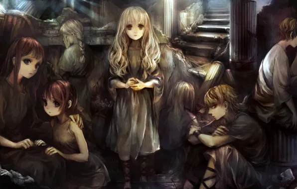 Картинка фентези, игра, арт, девочка, dragon's crown artworks