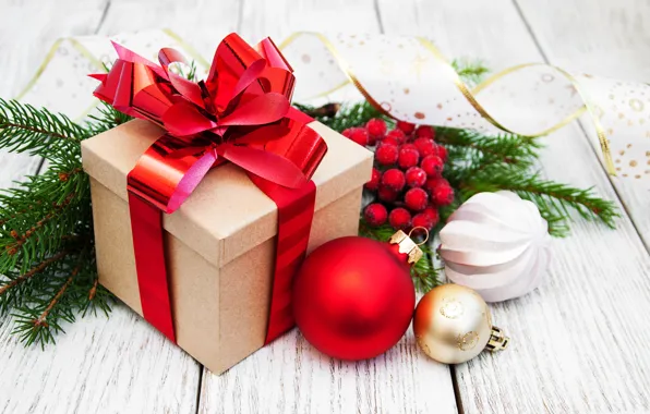 Украшения, подарок, шары, Новый Год, Рождество, christmas, balls, merry