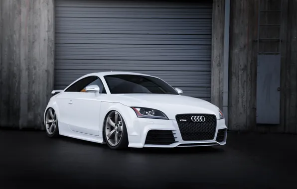 Картинка audi, white