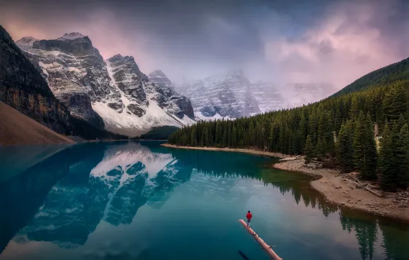 Autumn, Moraine Lake, Canadian Rocky