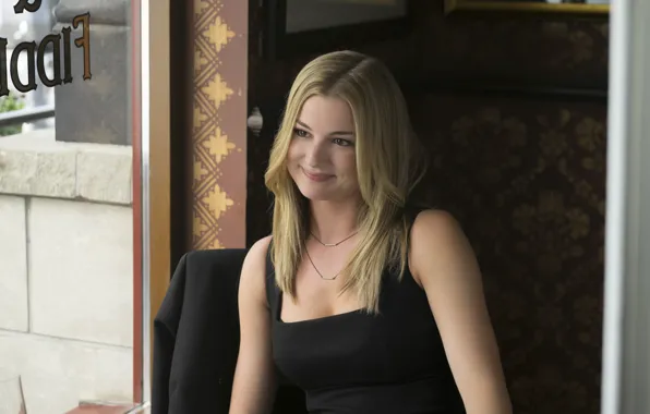 Обои Девушка, Улыбка, Кадр, Блондинка, Агент, Emily VanCamp.