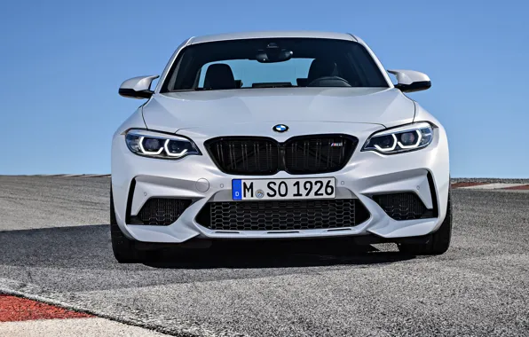 Вид спереди, 2018, Competition, BMW M2