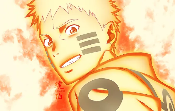 Улыбка, сияние, парень, Наруто, Naruto, Узумаки Наруто