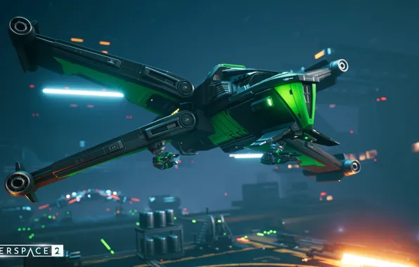 Искры, космический корабль, звездолёт, космолёт, Everspace 2