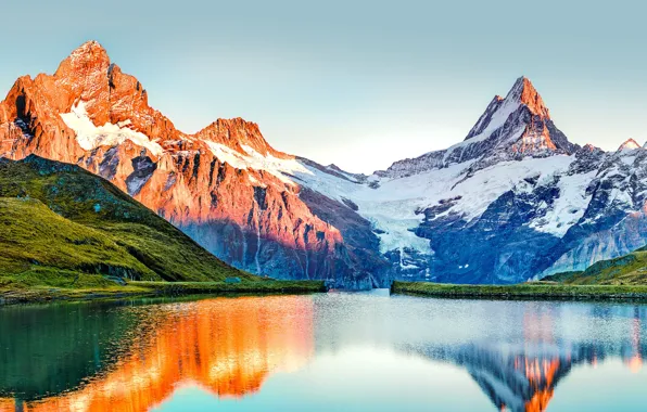 Картинка nature, mountains, lake