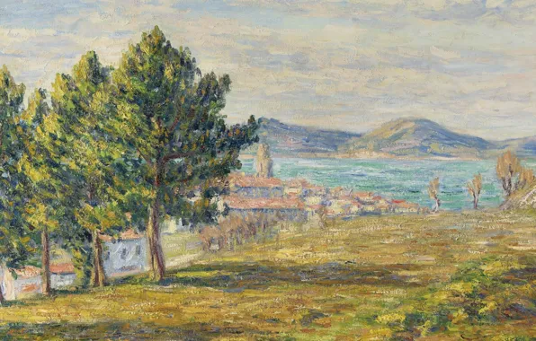 Пейзаж, картина, Francis Picabia, Франсис Пикабиа, Южное Побережье