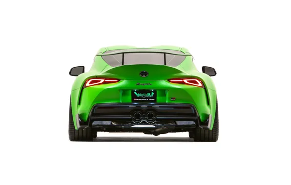Toyota, вид сзади, Supra, 2019, GR Supra, A90, SEMA 2019, Wasabi Concept