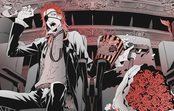 Розы, букет, парни, Dogs Bullets & Carnage