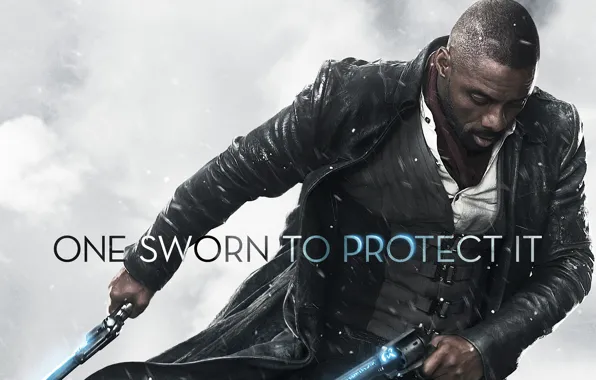 Cinema, gun, weapon, man, movie, film, suit, Idris Elba