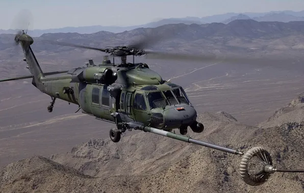Заправка, Вертолёт, HH-60G