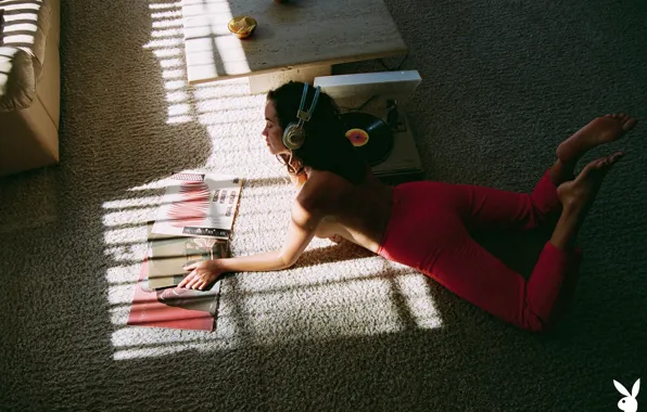 Red, Music, Nude, lies, Palyboy, vinil, Sarah Stephens