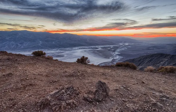 Картинка пейзаж, горы, Death Valley National Park
