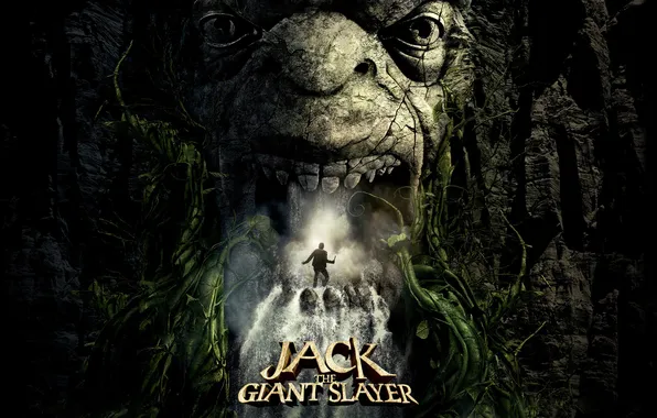 Картинка водопад, пещера, Jack the Giant Slayer, Джек – покоритель великанов
