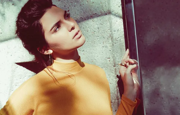 Поза, модель, Kendall Jenner