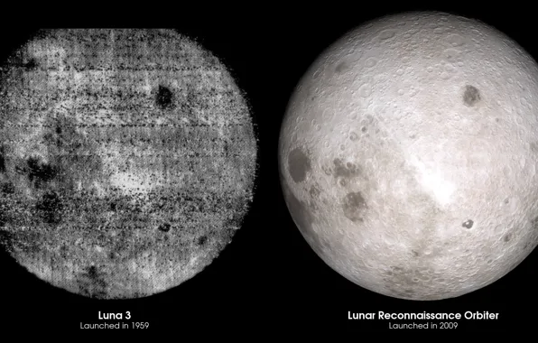 Небо, космос, вселенная, луна, спутник, space, universe, moon