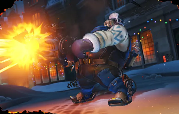 Winter Wonderland, OVERWATCH, Roadhog Ice Fisherman Character Skin
