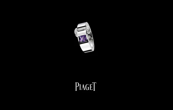 Камень, кольцо, украшение, аметист, PIAGET