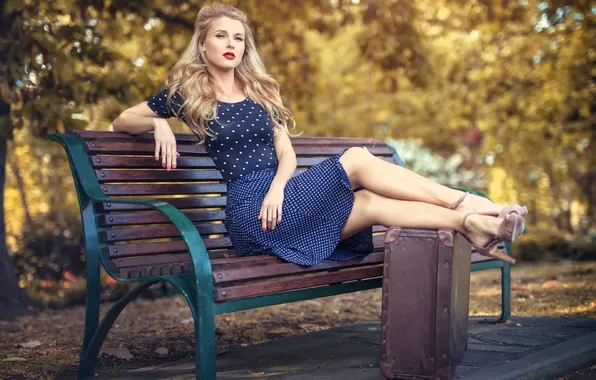 Девушка, поза, парк, модель, girl, ножки, model, pose