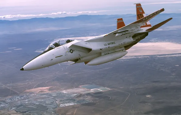 Картинка F-15 Eagle, штат Калифорния, Авиабаза Эдвардс