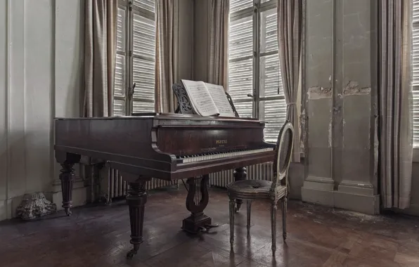 Картинка музыка, комната, рояль