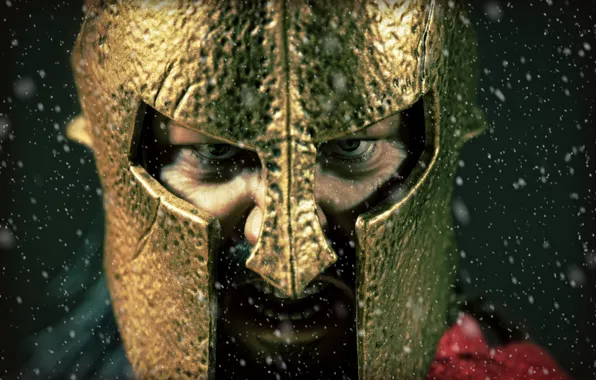 Взгляд, игрушка, шлем, статуэтка, Leonidas, Spartan King
