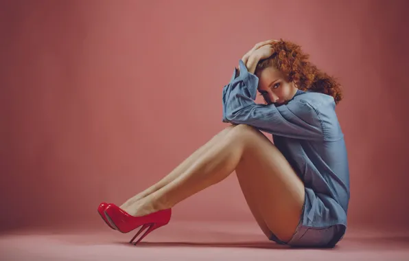 Девушка, поза, Anna